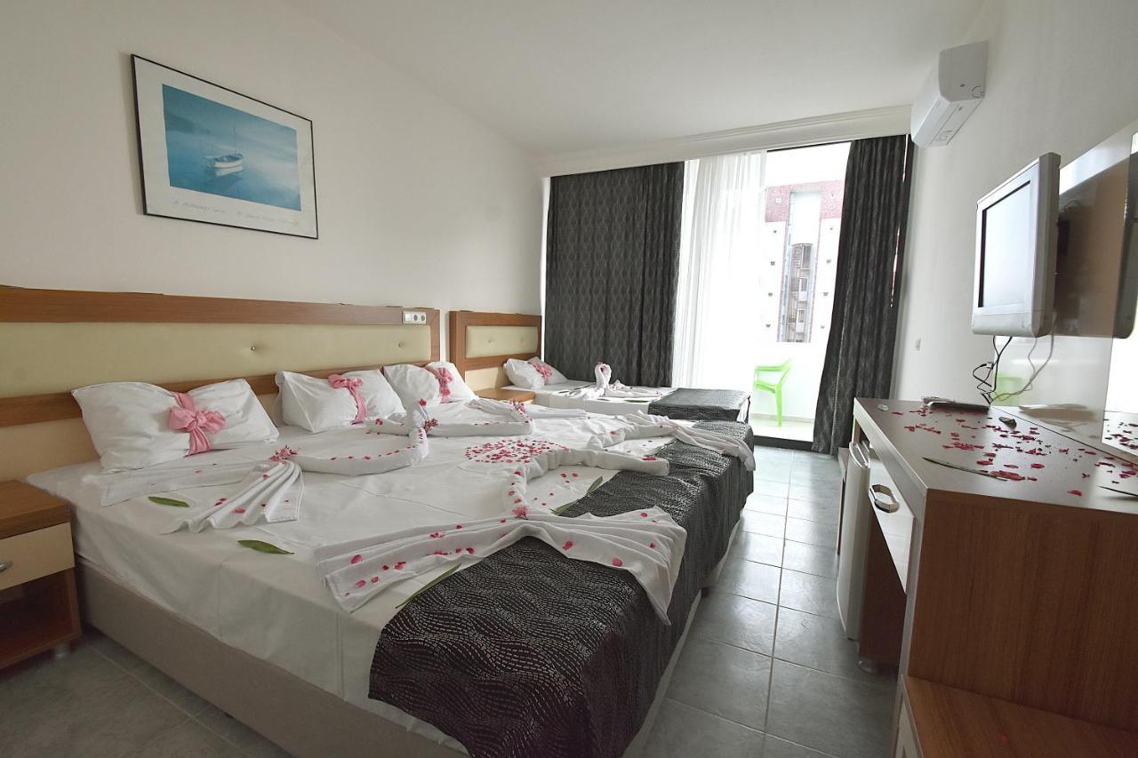 Viva Beach Hotel Махмутлар Экстерьер фото